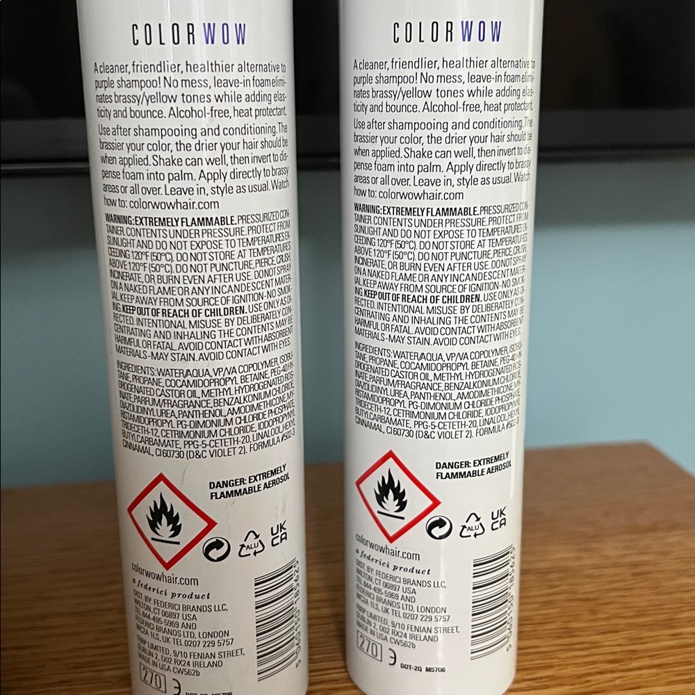 Sol de Janeiro Brazilian conditioner,Colorwow color control purple toning foam - Picture 5 of 5